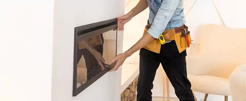 Metal Fireplace Installation in Lincolnia, Virginia