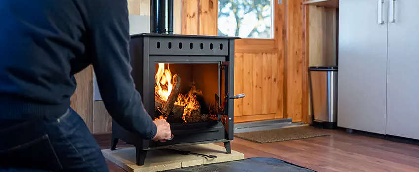 Open Hearth Wood Fireplace Installation in Lincolnia, VA