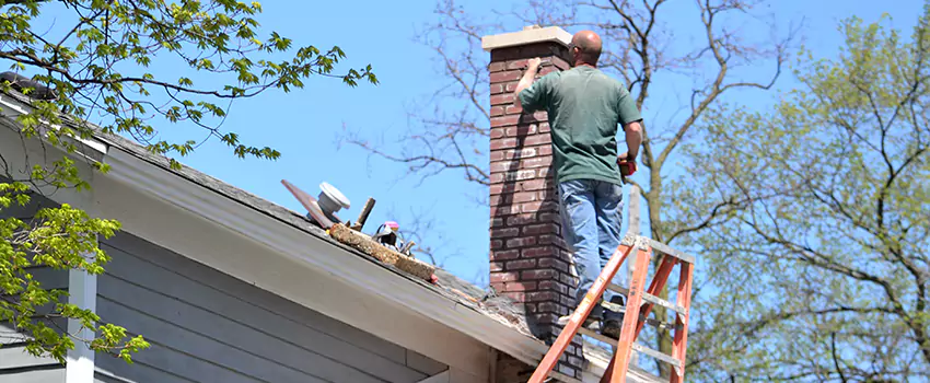 Vinyl and PVC Chimney Flashing Installation in Lincolnia, VA