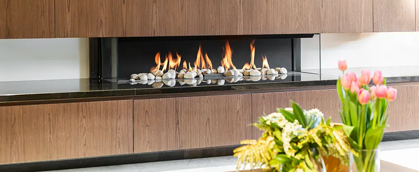 Double-height Fireplace Design Refurbishment in Lincolnia, Virginia
